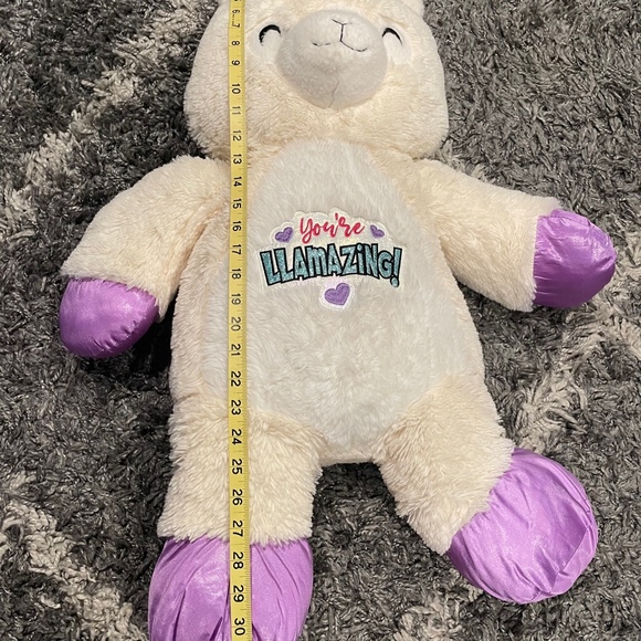Way To Celebrate Sparkle Plush Llama Stuffed Animal You’re Llamazing!! - Picture 5 of 5